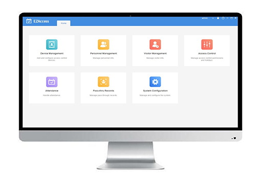 PC Client Software รุ่น EZAccess Access Control and Attendance Management Software