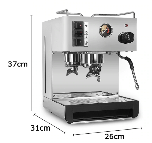 เครื่องชงกาแฟ EM 18 คู่ เครื่องบดกาแฟ 600n