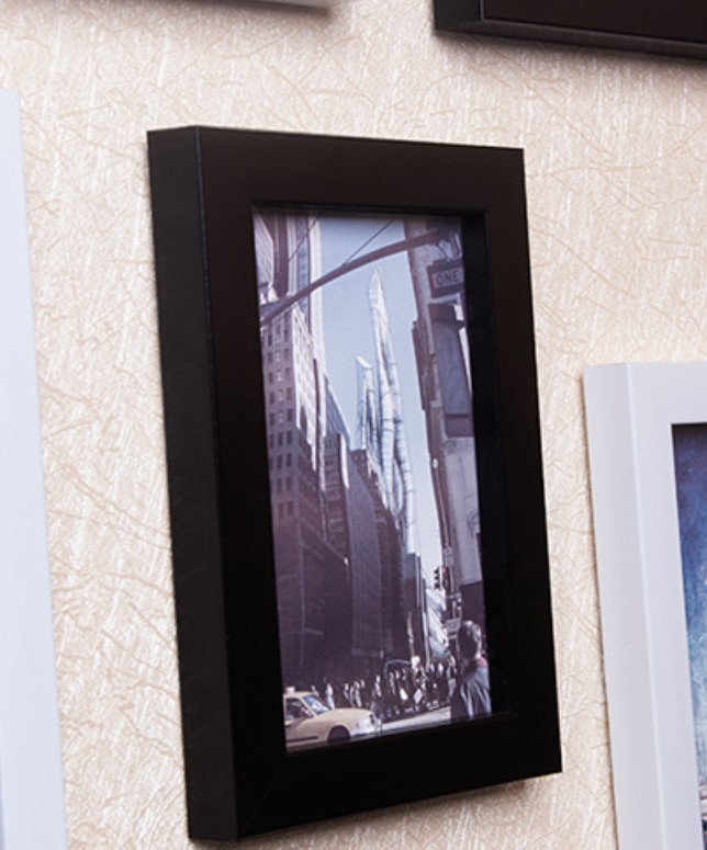 ชุดกรอบรูปติดผนัง สีขาวดำ 28 ชิ้น กรอบรูปตกแต่งบ้าน มีภาพตามแบบให้พร้อมวัสดุติดตั้ง Gallery Wall Frames set Black&White28