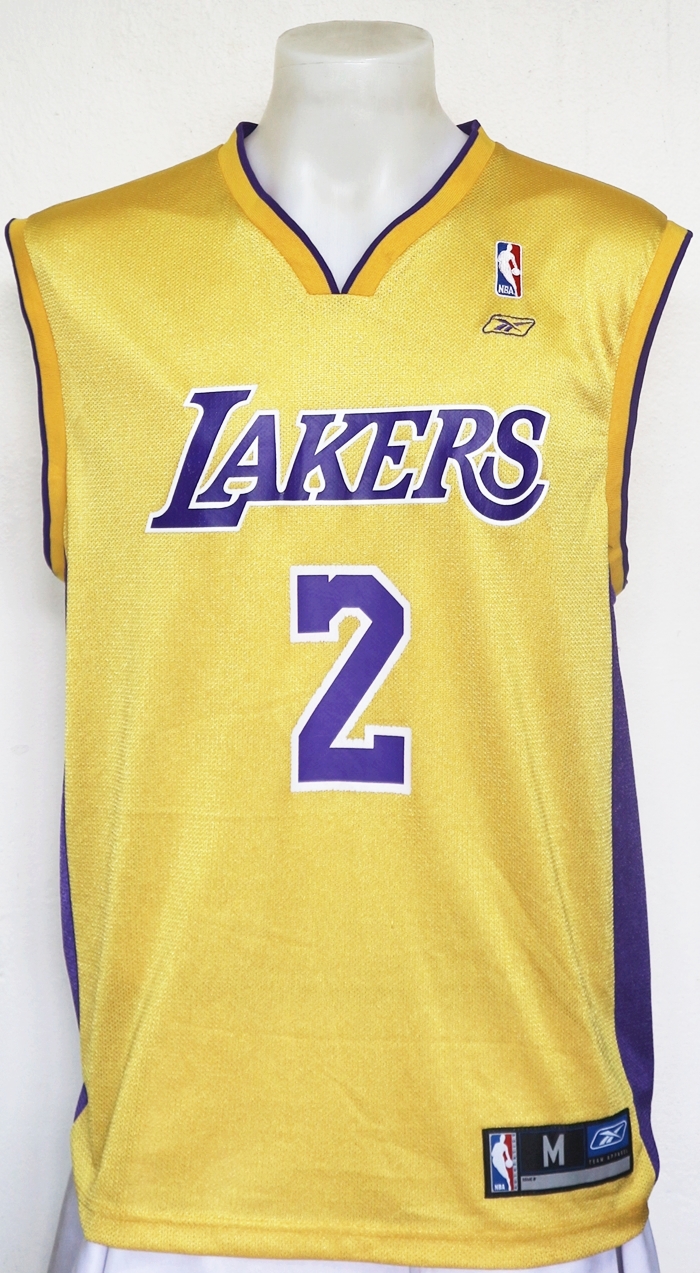 เสื้อบาสเกตบอล NBA Los Angeles Lakers ของ Derek Fisher