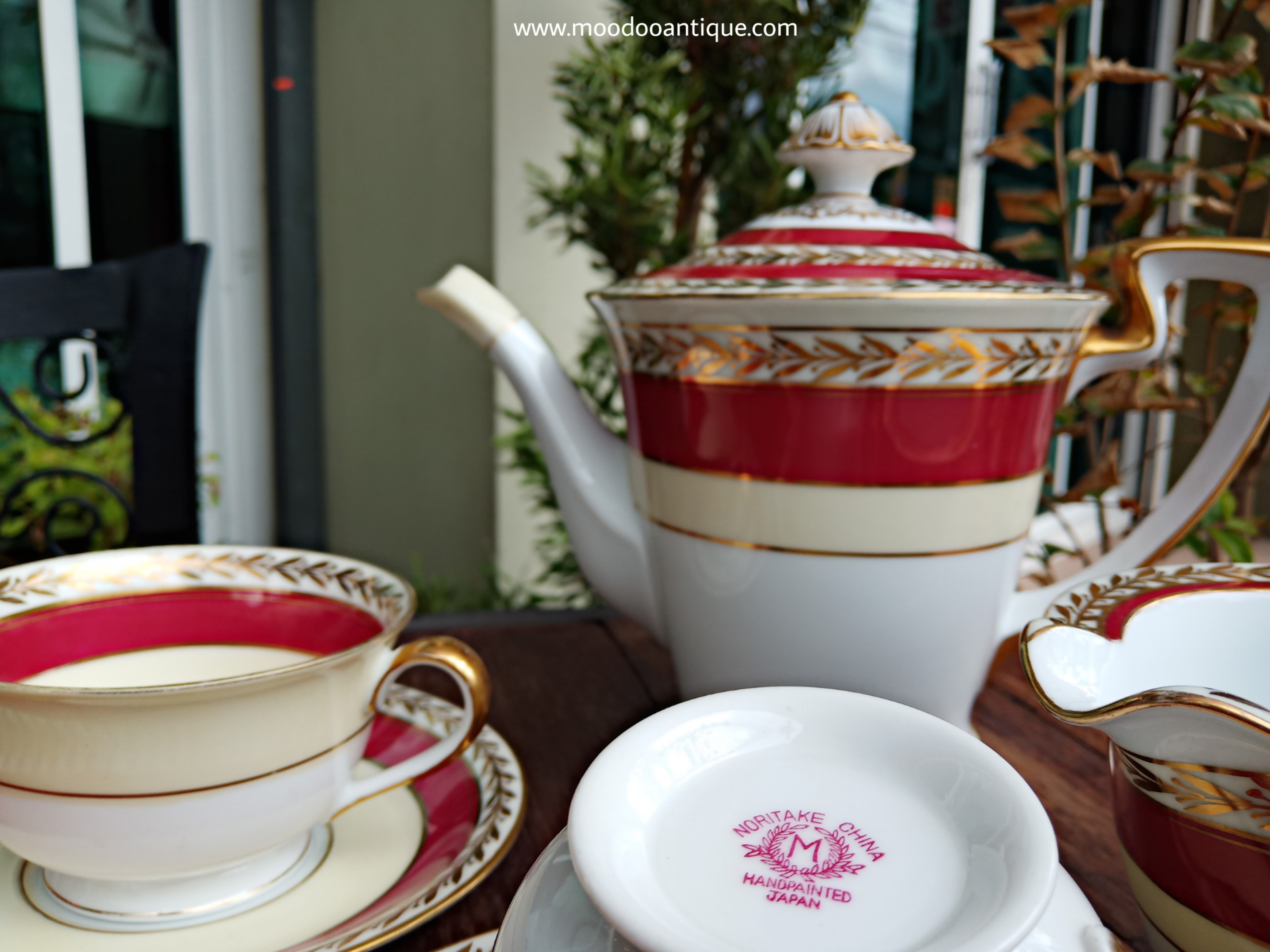 ชุดเสริฟชากาแฟ NORITAKE JAPAN