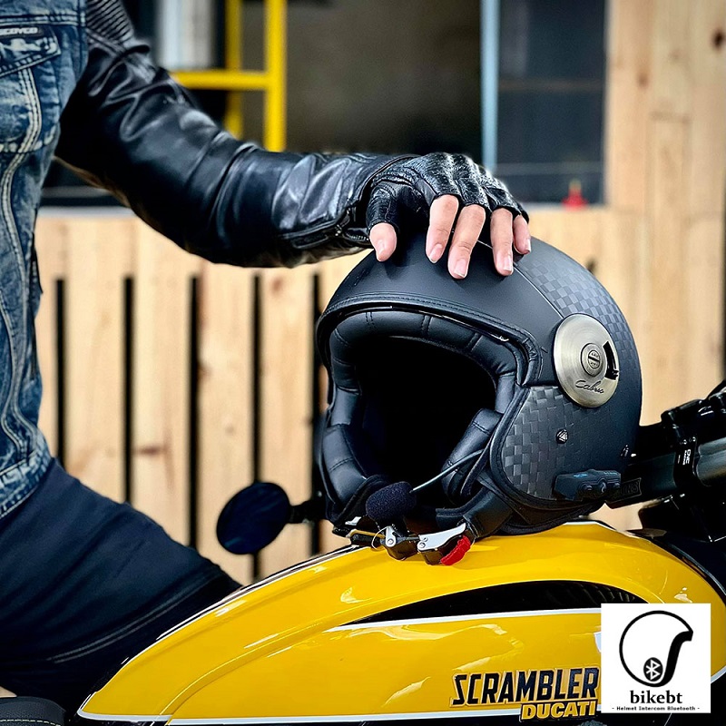 SCS S7 EVO บลูทูธติดหมวกกันน็อค Motorcycle Helmet Intercom Bluetooth Headset (แพคเดี่ยว)