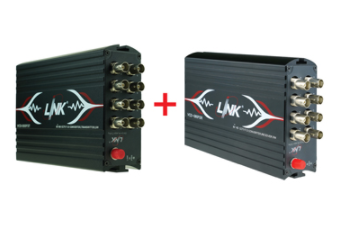VCD-082SET/ INTERLINK/ EoC, HD CCTV(BNC) F.O. CONVERTER w/Data, RS-422, HDMI CONVERTER