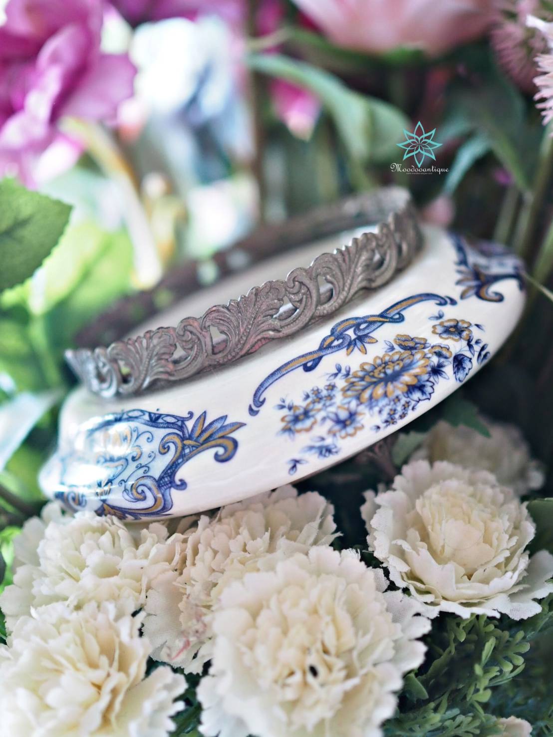 ที่เขียบุหรี่ขอบเงินอังกฤษ