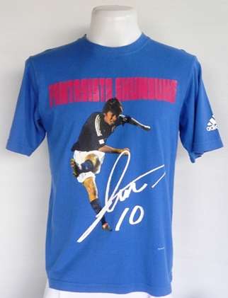 เสื้อยืดฟุตบอล ADIDAS SHUNSUKE NAKAMURA ปี 2004 ไซส์ S รอบอก 40 นิ้ว