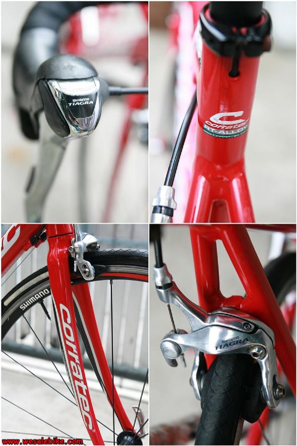 เสือหมอบ Corratec ตะเกียบคาร์บอน กรุ๊ปเซตShimano Tiagra ไซส์ S