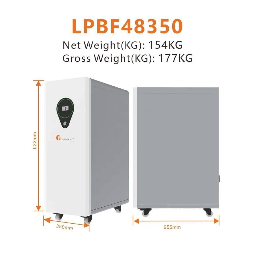 solar lithium battery LPBF48350 FLS,LPBF48350 LFP,1P16S 48V 350AH