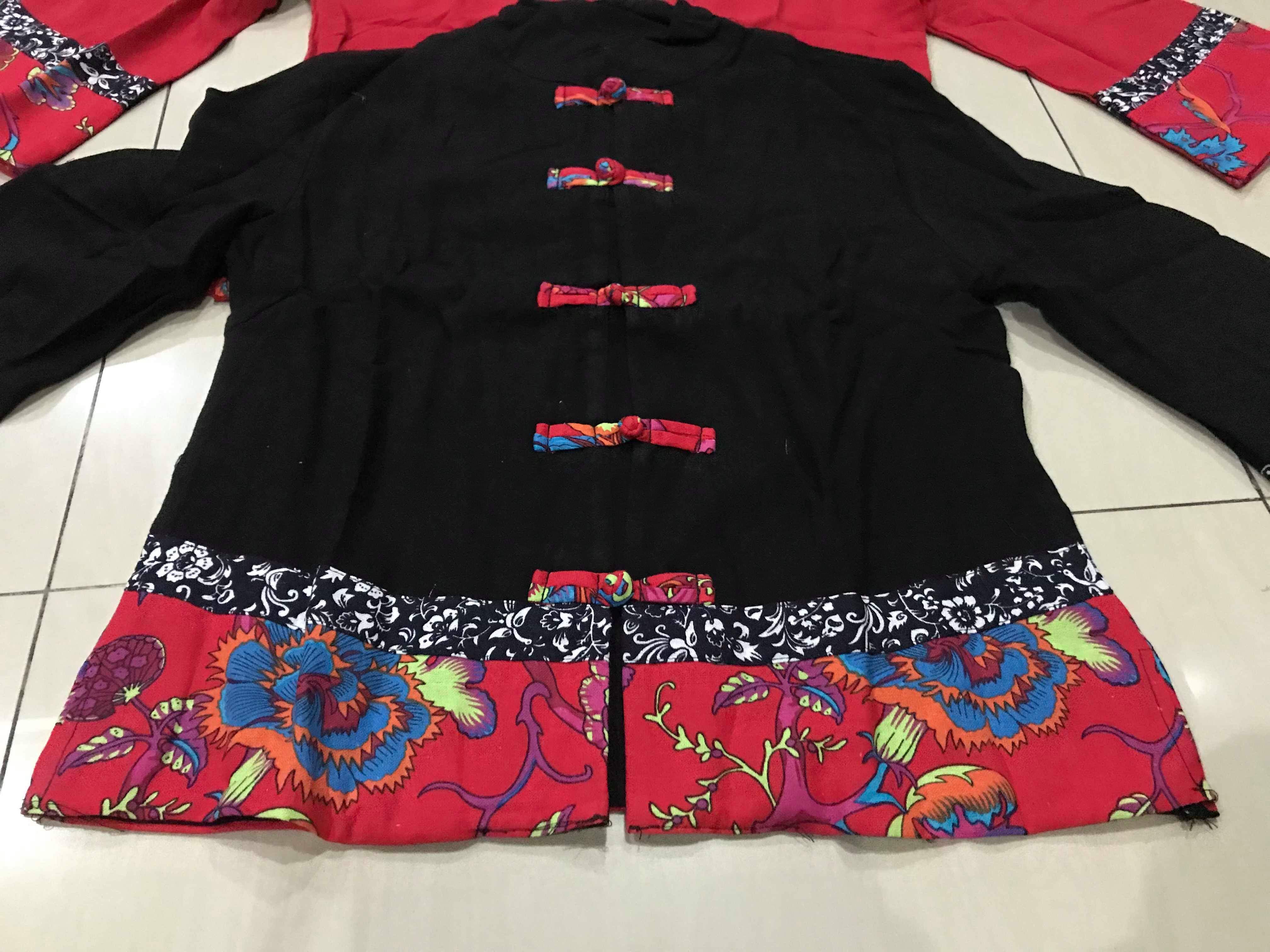 เสื้อผ้าฝ้ายสีดำ รหัส BA62