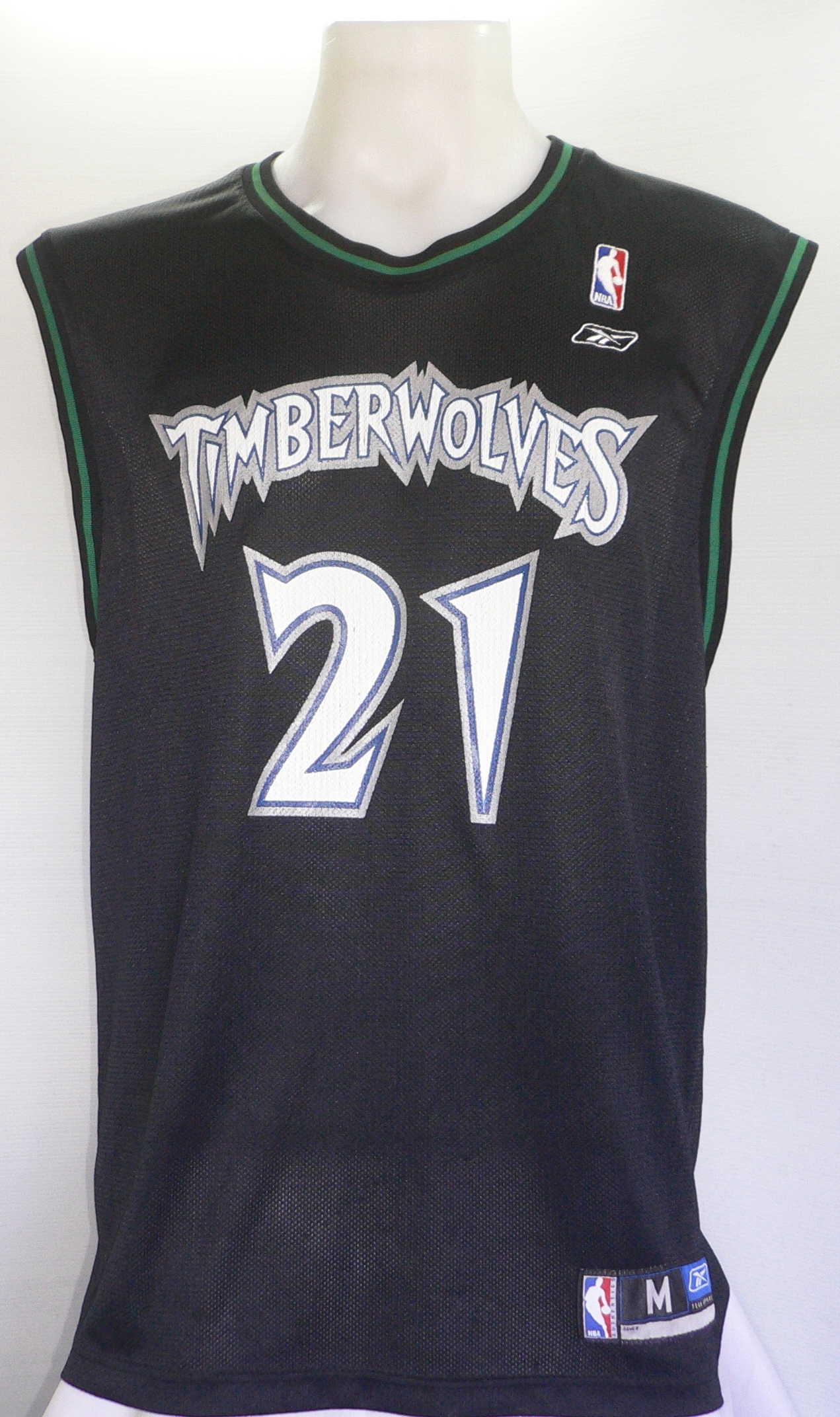 เสื้อบาสเกตบอล NBA Minnesota Timberwolves ของ Kevin Garnett