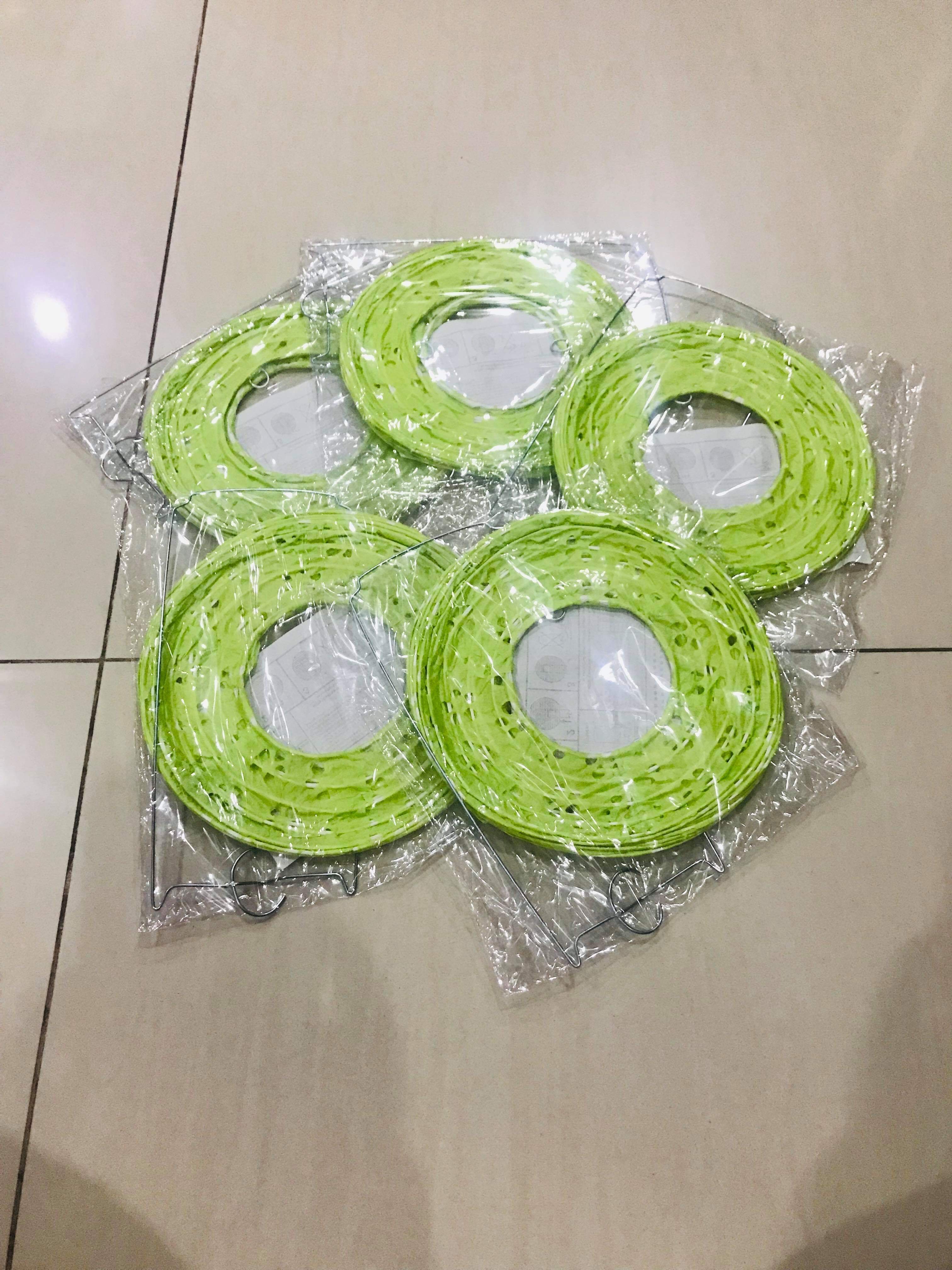 โคมไฟถือ สีเขียว แสงเหลือง #14 สินค้าพร้อมส่ง