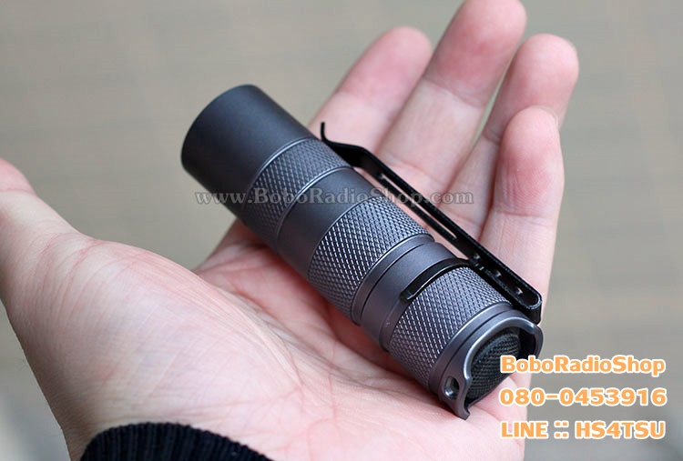 คลิปไฟฉายรมดำ Convoy S2/S2+/C8/C8+/M1