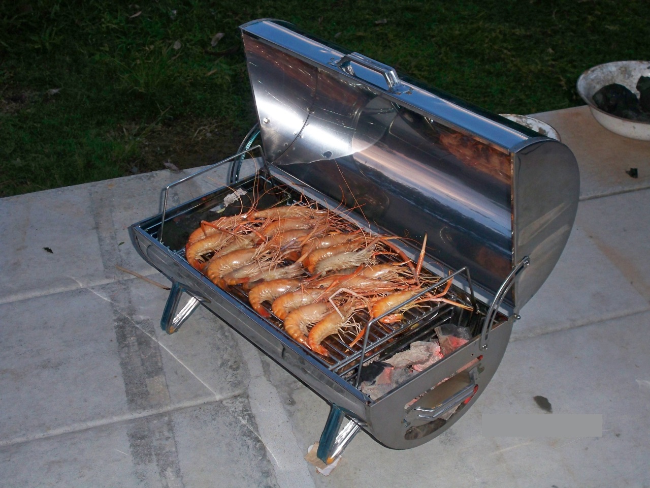 เตาอบสแตนเลสไร้ควัน ชายเล็ก ขนาด 55 ซม.