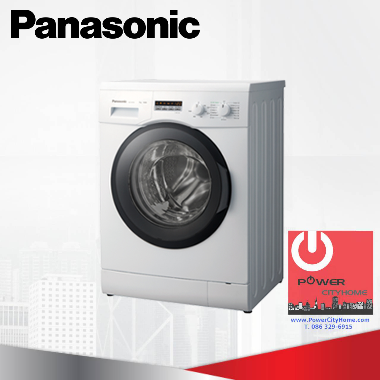 เครื่องซักผ้า Panasonic ฝาหน้า 7.0 กก. รุ่น NA-107VC4