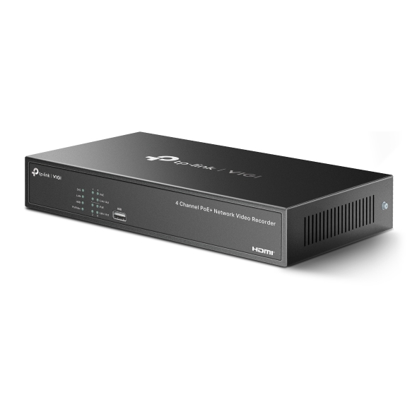VIGI NVR1004H-4P VIGI 4 Channel PoE+ Network Video Recorder