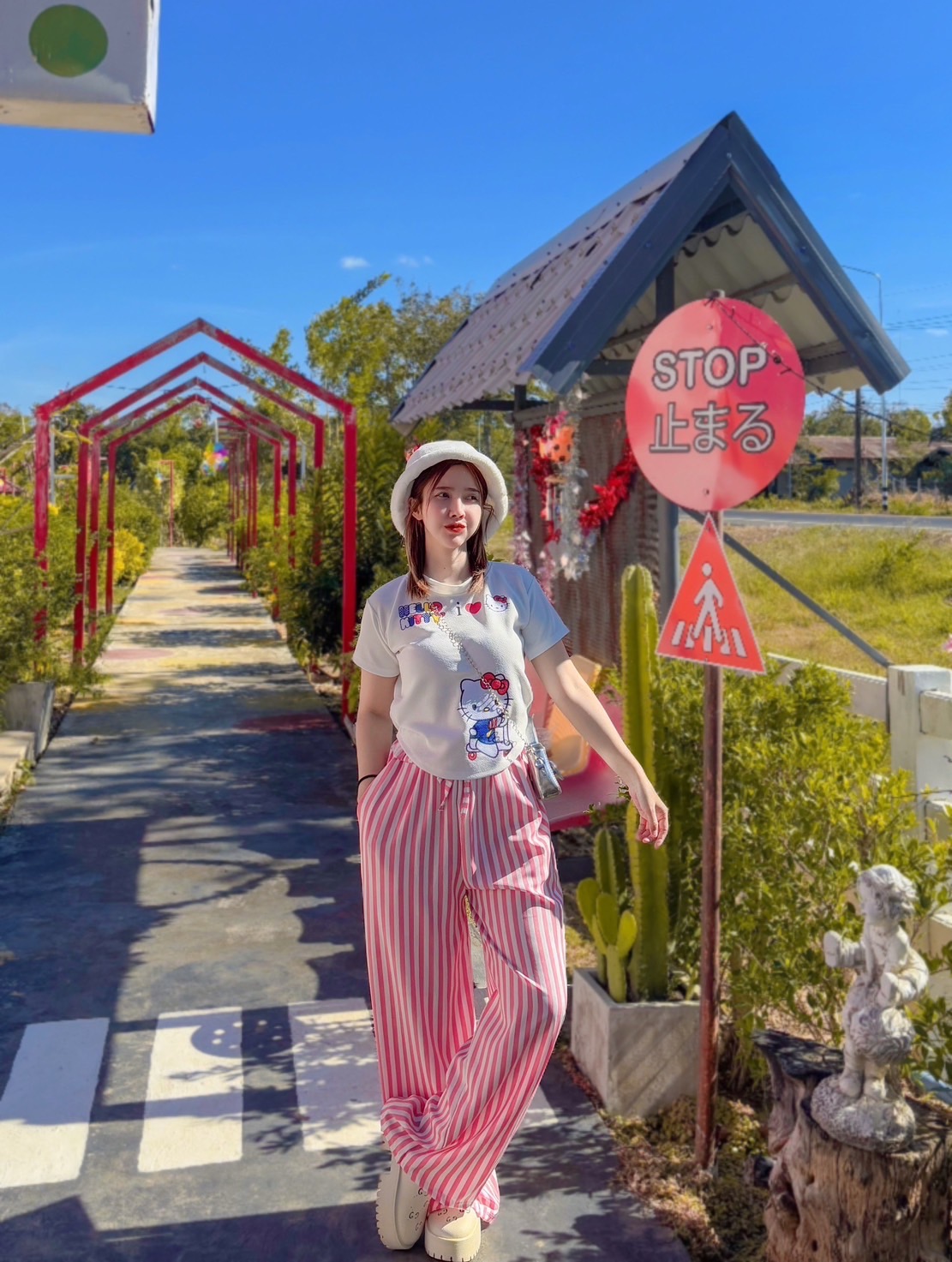 เซตเสื้อเอวย่น น้องตี้ กางเกงขายาวผ้าไหมอิตาลี่ อก32-38 เอว24-34 สพ44 กางเกงยาว40