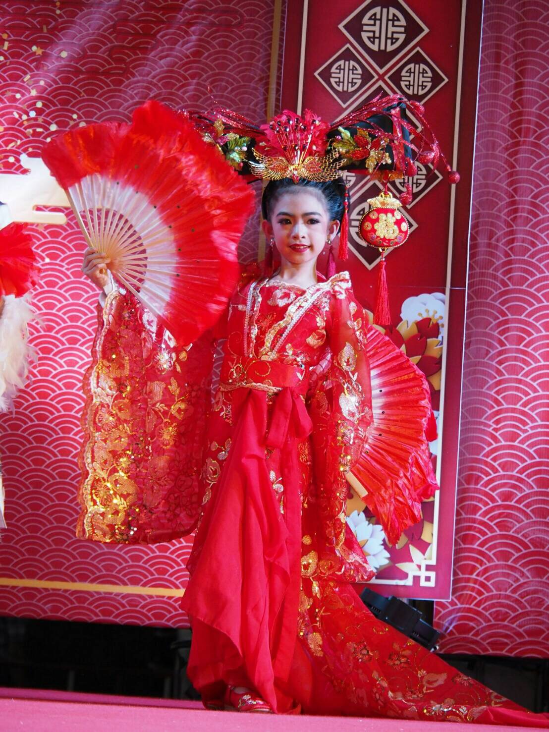 ชุดจีนเด็ก รหัส C126 สินค้าพร้อมส่ง