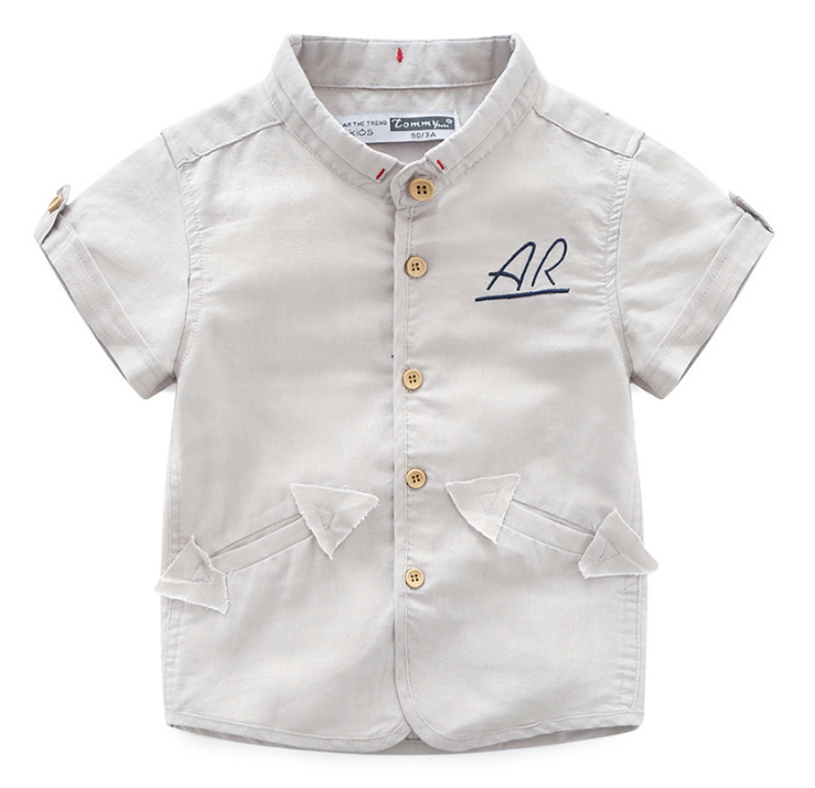 เสื้อเชิ้ตเด็กแขนสั้น Size 100,140