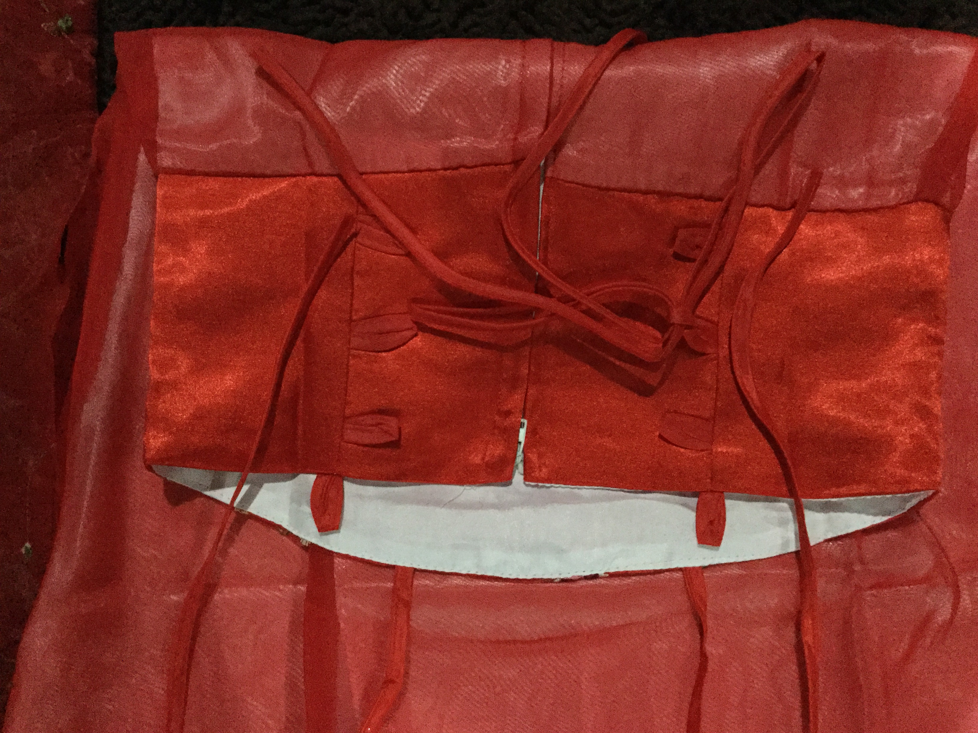 ชุดจีนเด็กฮั่นสีแดง รหัส VO110 สินค้าพร้อมส่ง