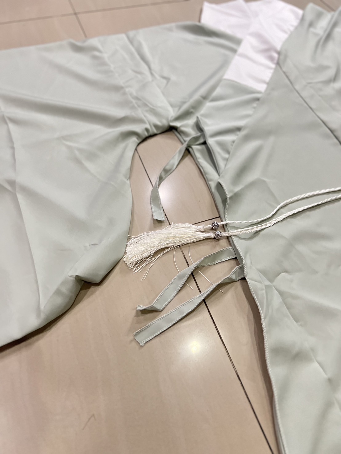 ชุดคุณชายราชวงค์หมิง สีเขียว รหัส IN 48สินค้าพร้อมส่ง