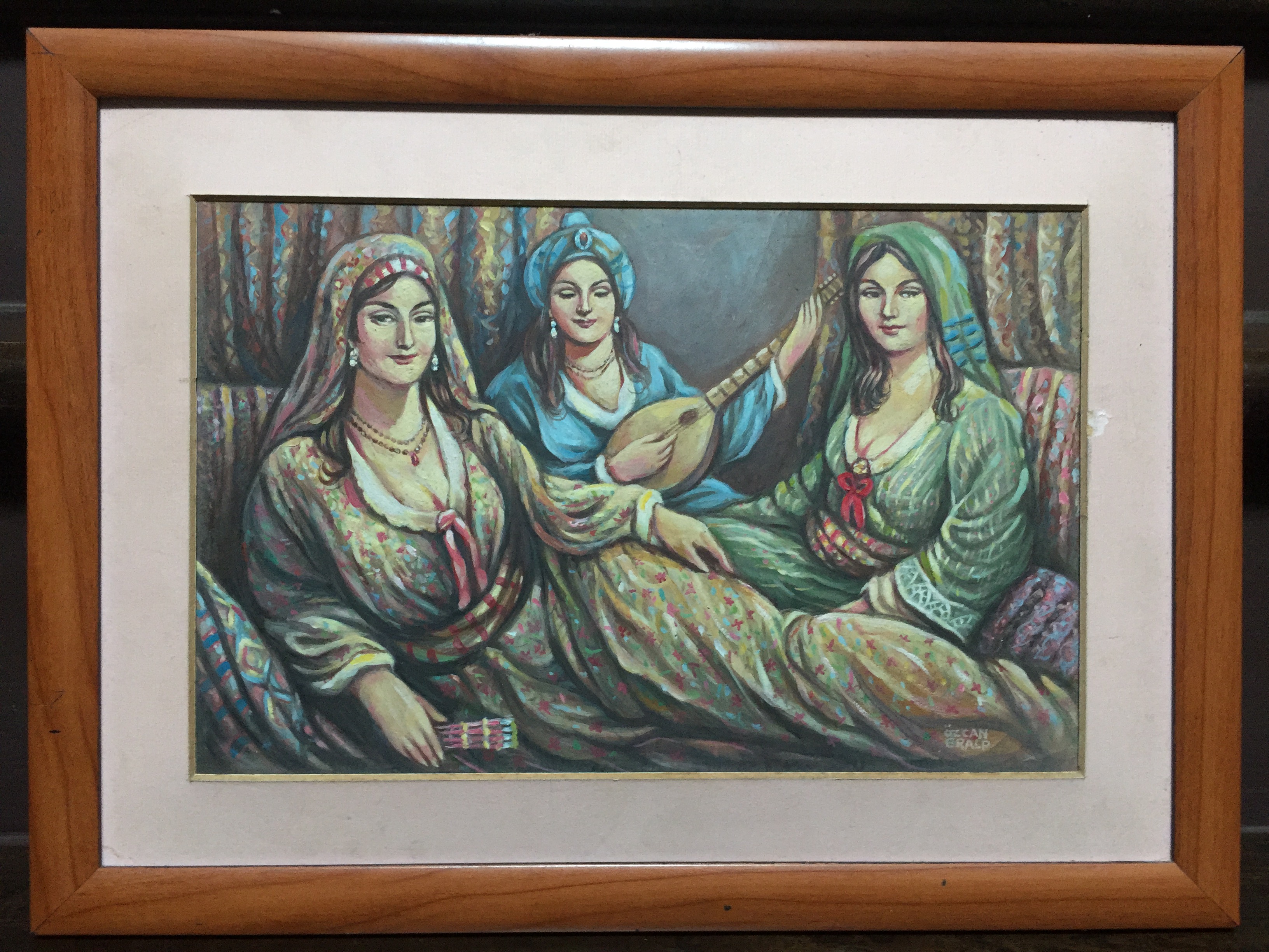 ภาพวาดของศิลปิน Özcan Eralp