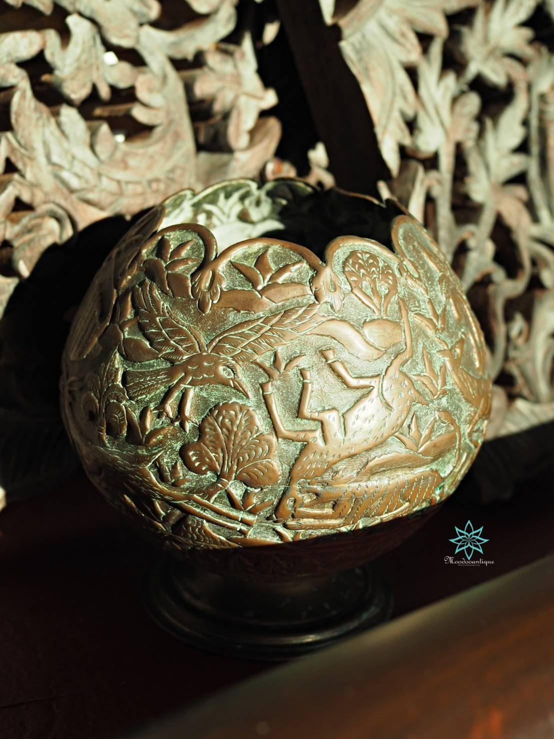 โถเปอร์เซีย ทองแดงแท้