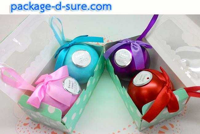 ลูกบอลดีบุก เส้นผ่านศูนย์กลาง 6.8 cm สีแดงสด