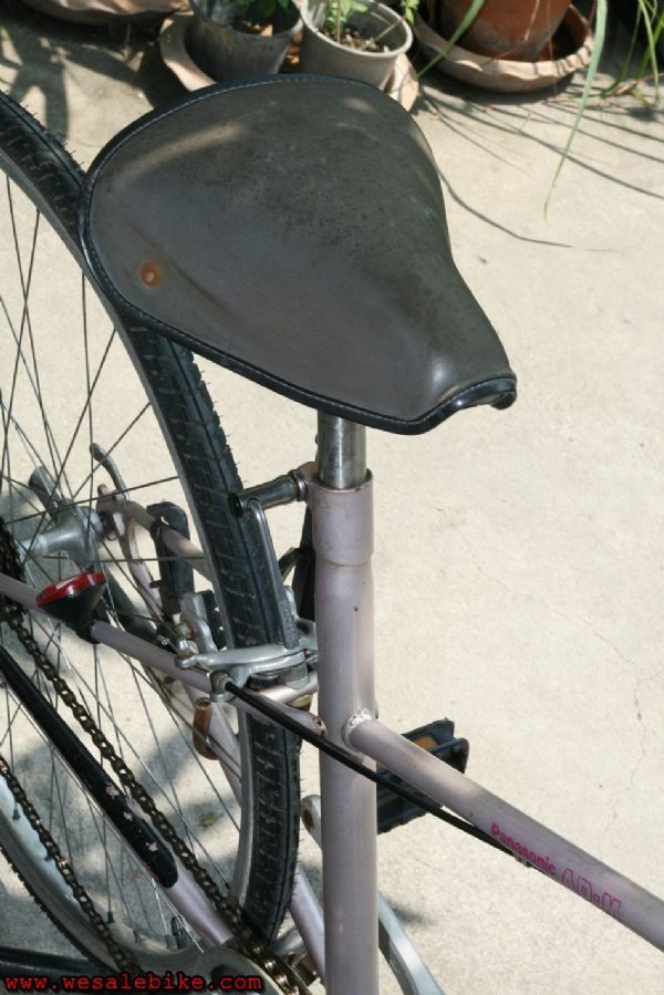 จักรยานทัวร์ริ่ง Panasonic เฟรมและตะเกียบเป็นท่อโครโมลี่ 6เกียร์ ไซส์ S