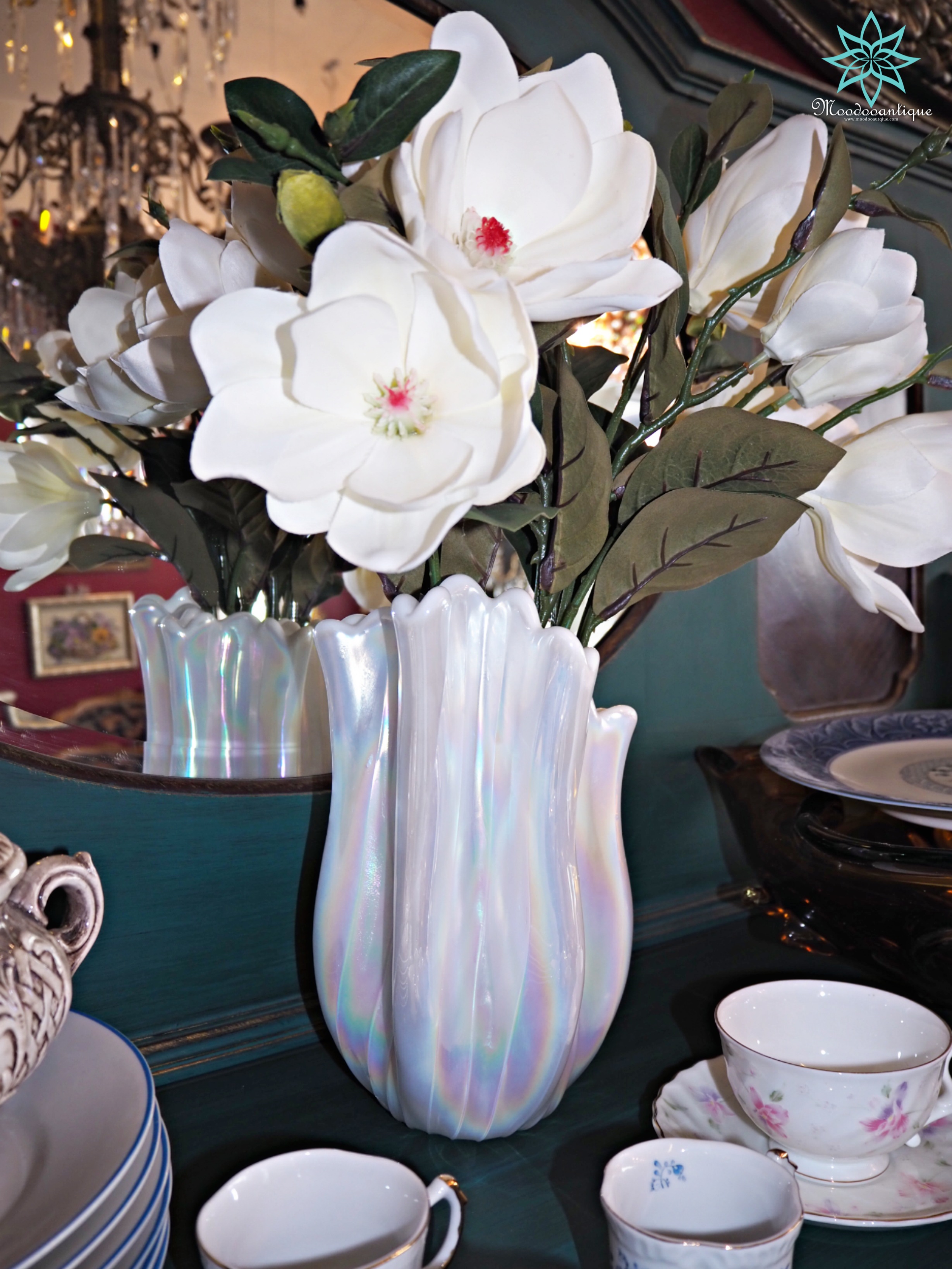 แจกันเปลือกหอยมุก