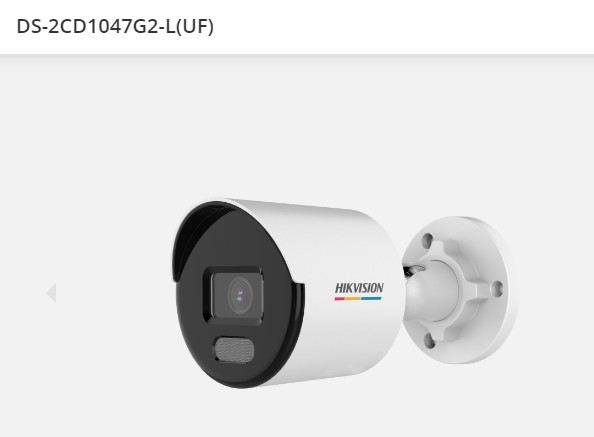 4 MP ColorVu MD 2.0 Fixed Bullet Network Camera Hikvision DS-2CD1047G2-LUF