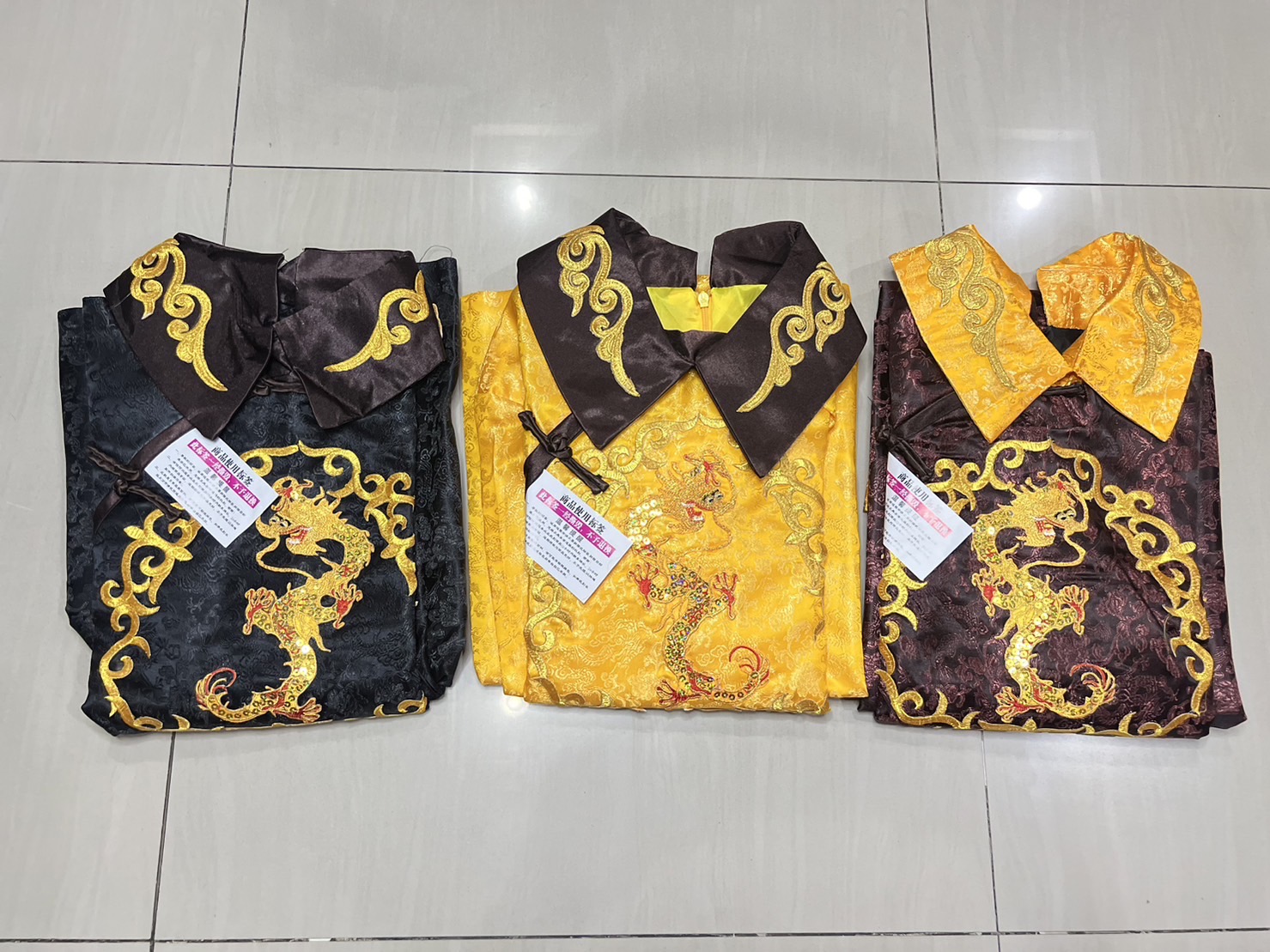 ชุดฮ่องเต้ราชวงค์ชิงสีดำ รหัส HN 188