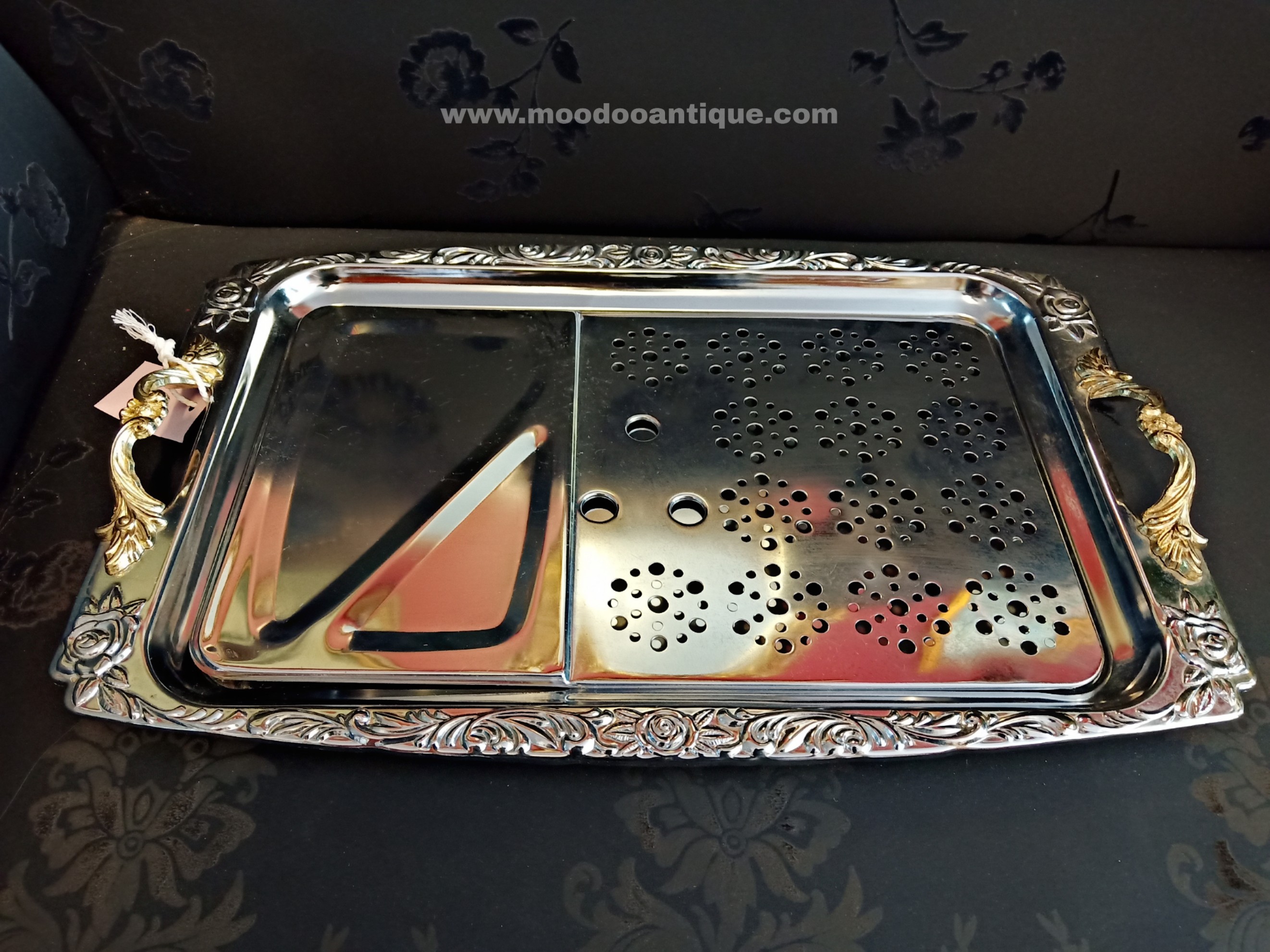 ชุดเครื่องเงิน สำหรับเสริฟน้ำชา FB Rogers Silver Co