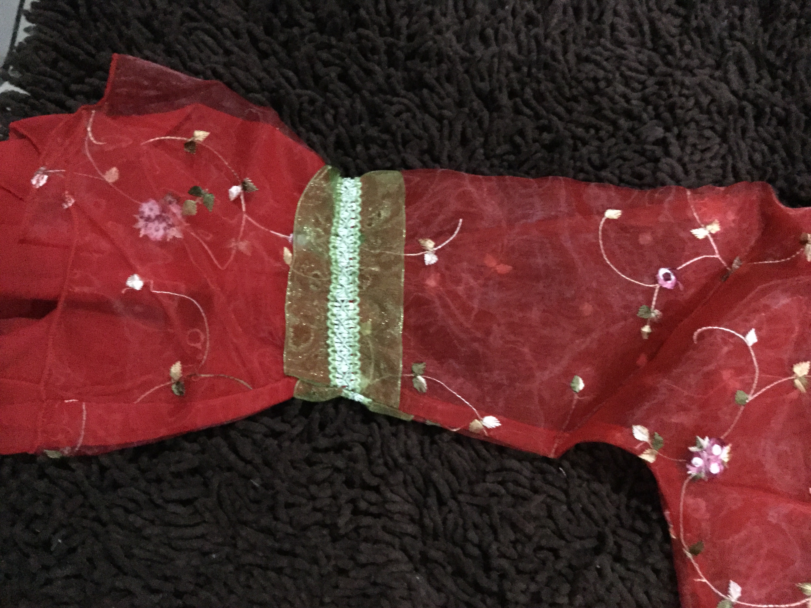 ชุดจีนเด็กฮั่นสีแดง รหัส VO110 สินค้าพร้อมส่ง