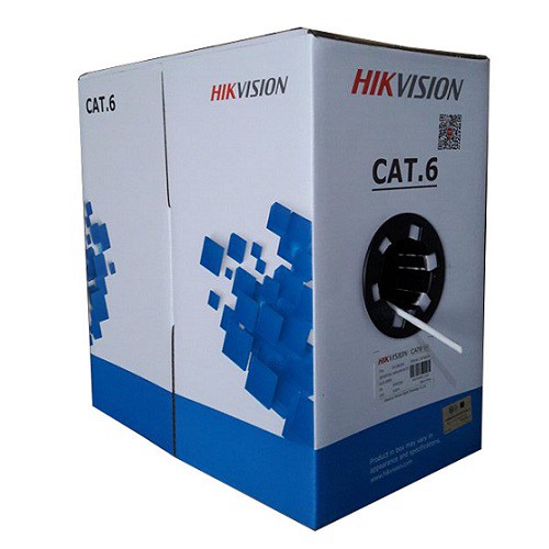 CAT6 UTP Cable (305m./Box) HIKVISION (DS-1LN6-UE-W)