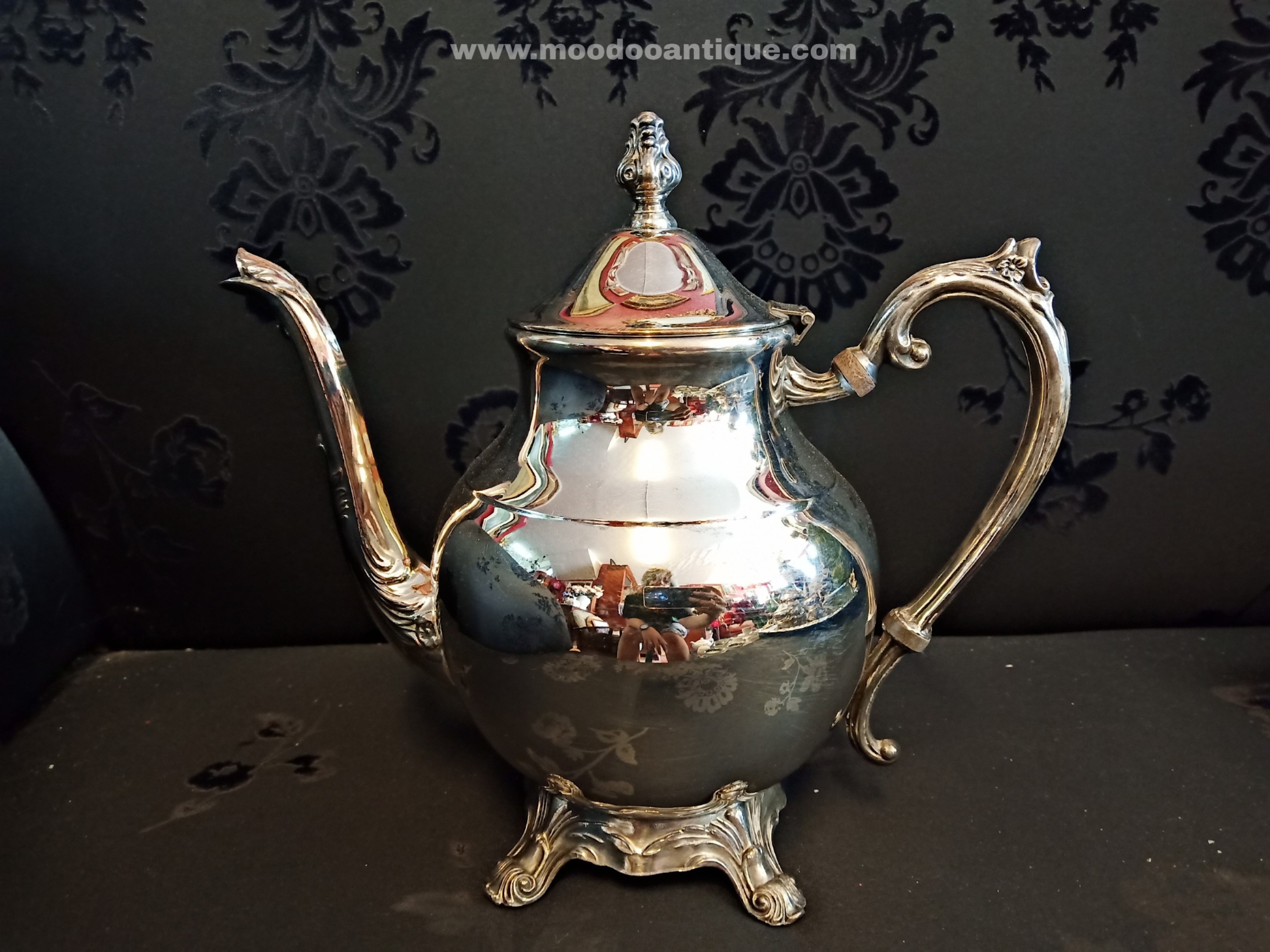 ชุดเครื่องเงิน สำหรับเสริฟน้ำชา FB Rogers Silver Co