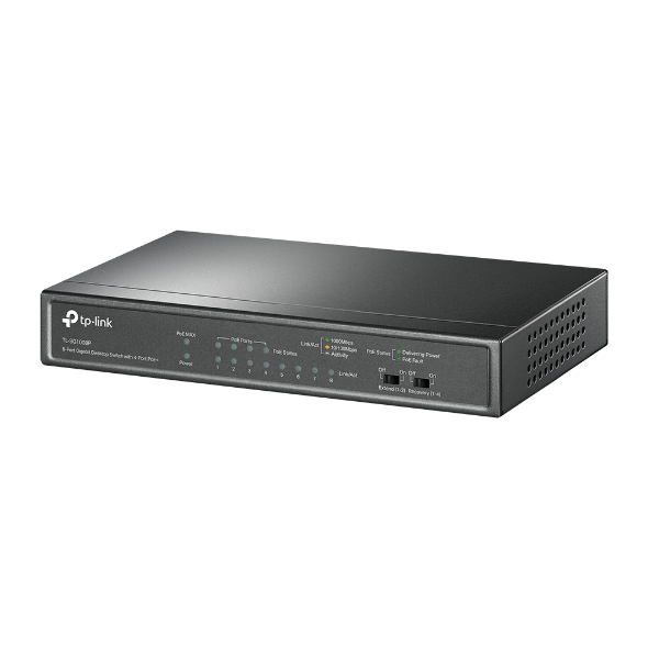 TL-SG1008P 8-Port Gigabit Desktop Switch with 4-Port PoE+