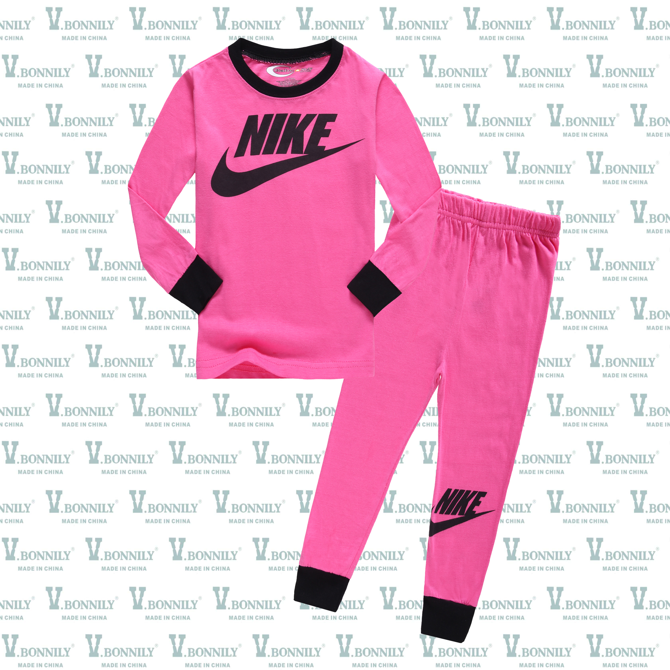 ชุดนอนเด็กเล็ก แขนยาว ขายาว Size 1T,2T,4T