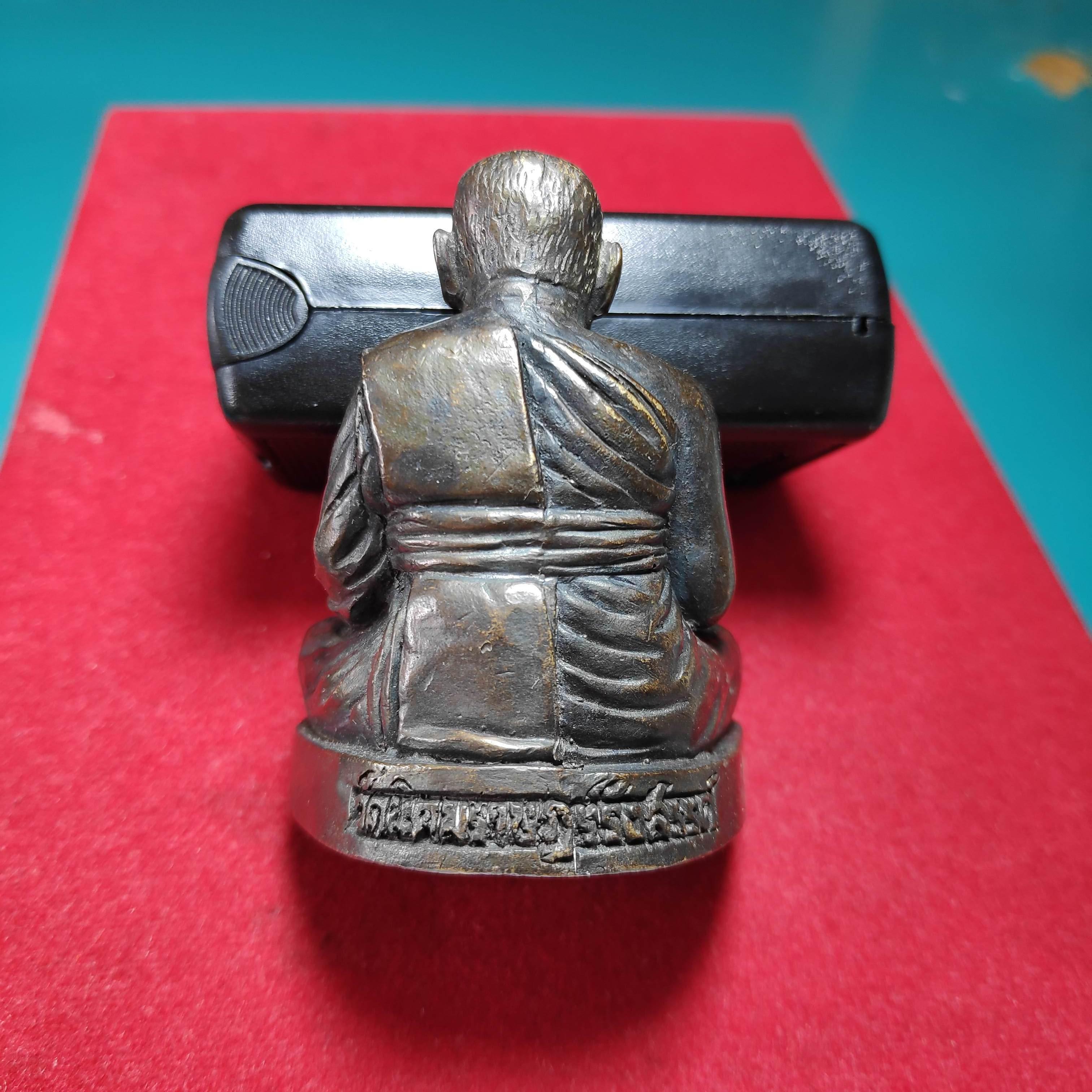 พระบูชาพระครูพิทักษ์คีรีขันธ์(สมเชื้อ)วัดนิคมราษฎร์รังสรรค์หน้าตัด1นิ้วครึ่ง