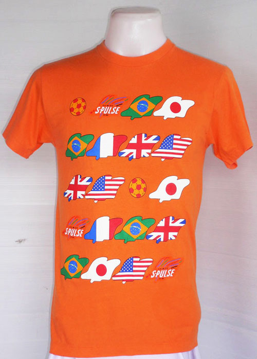 เสื้อยืดฟุตบอล J.LEAGUE SHIMIZU S-PULSE ไซส์ M รอบอก 38 นิ้ว