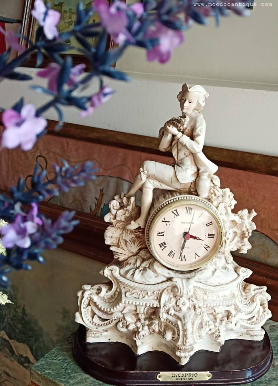 De caprio collection รูปปั้น นาฬิกาตกแต่ง