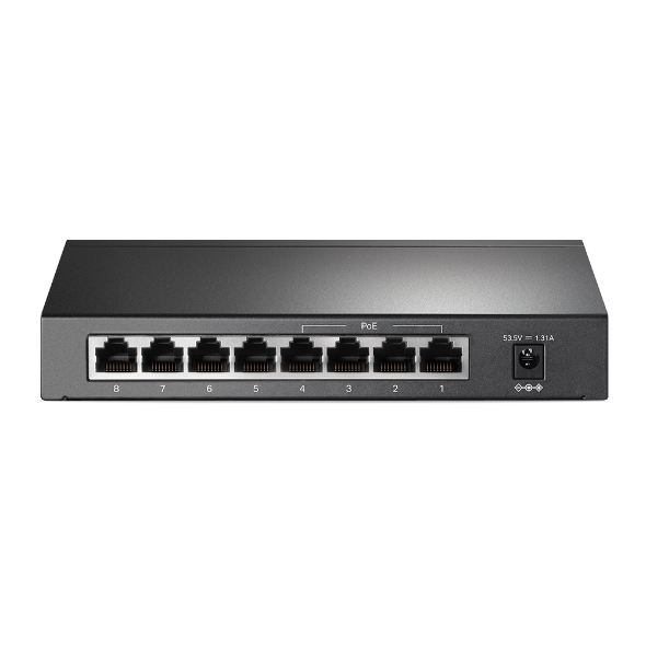 TL-SG1008P 8-Port Gigabit Desktop Switch with 4-Port PoE+