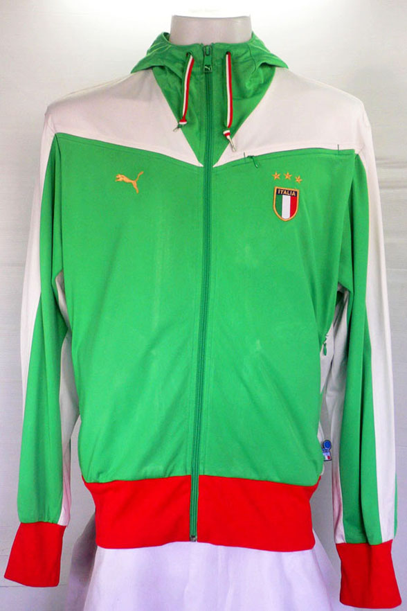 เสื้อ jacket มีฮู้ด PUMA ITALY EURO 2004 ไซส์ L