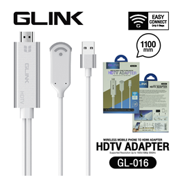 GLINK box.ตัวแปลง HDTV ADAPTER WIRELESS MOBILE TO HDMI 'GLINK'