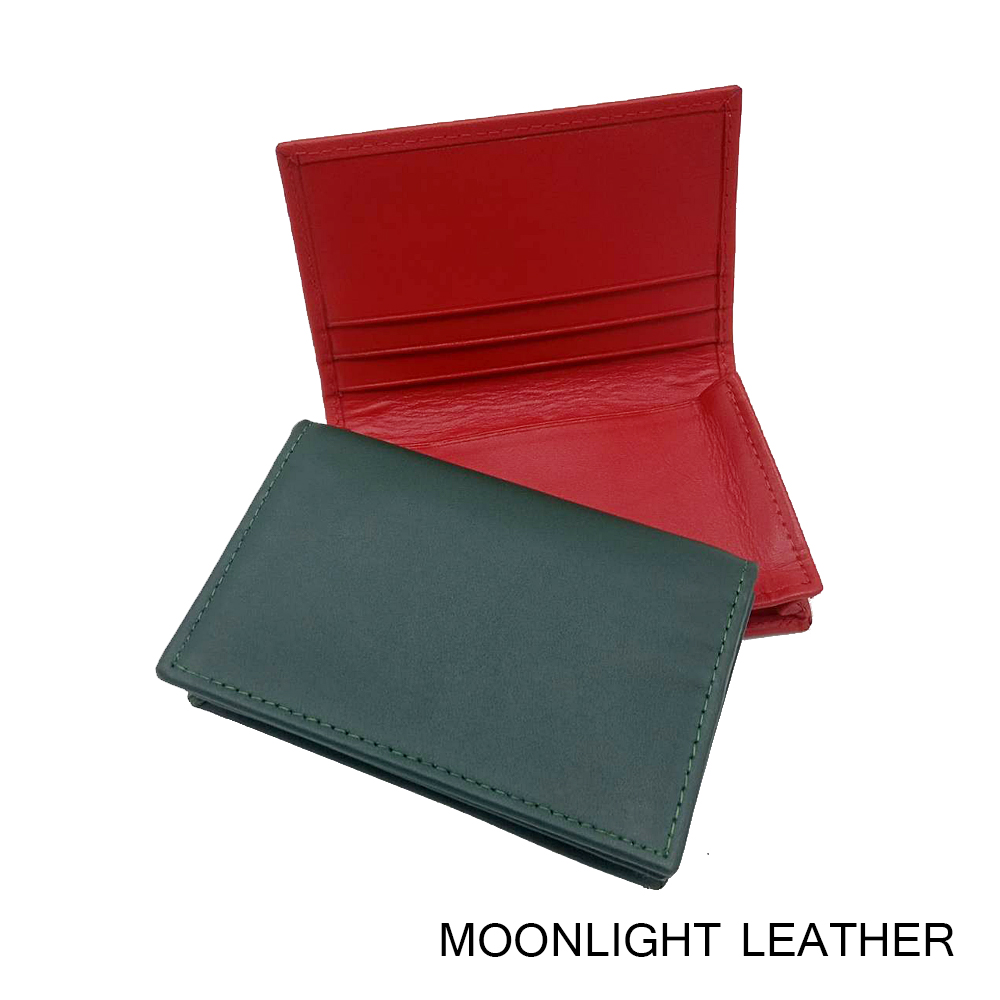 กระเป๋าใส่บัตร นามบัตร หนังวัวแท้ รุ่น Biz สีแดง สวยงาม ไม่ลอกร่อน ไม่แตก ยิ่งใช้ยิ่งนิ่มยิ่งสวย พกพาง่าย มีกล่องพร้อมเป็นของขวัญ