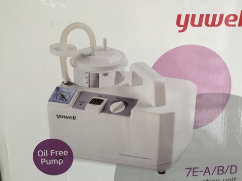 เครื่องดูดเสมหะ ยี่ห้อ Yuwell 7E-D รหัส MEE02