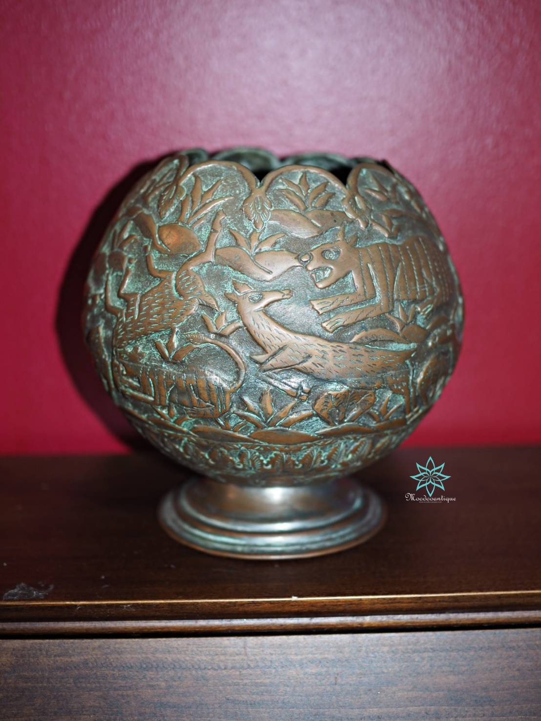 โถเปอร์เซีย ทองแดงแท้