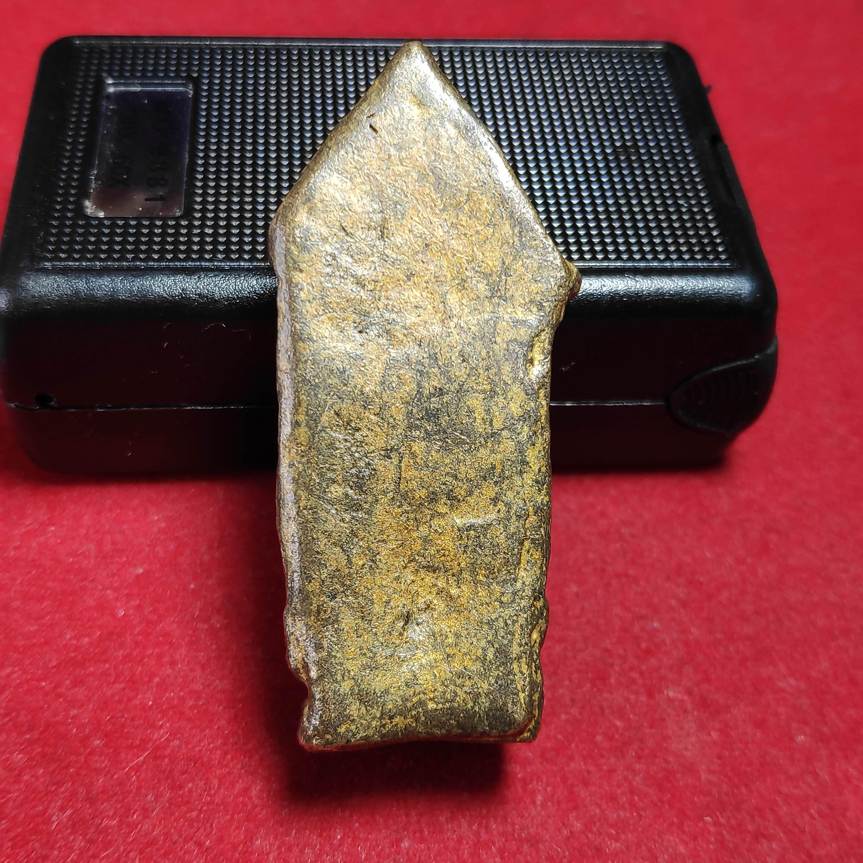 รูปหล่อโบราณพระพุทธนั่งซุ้มปางประทานพรสูง5เซ็นต์