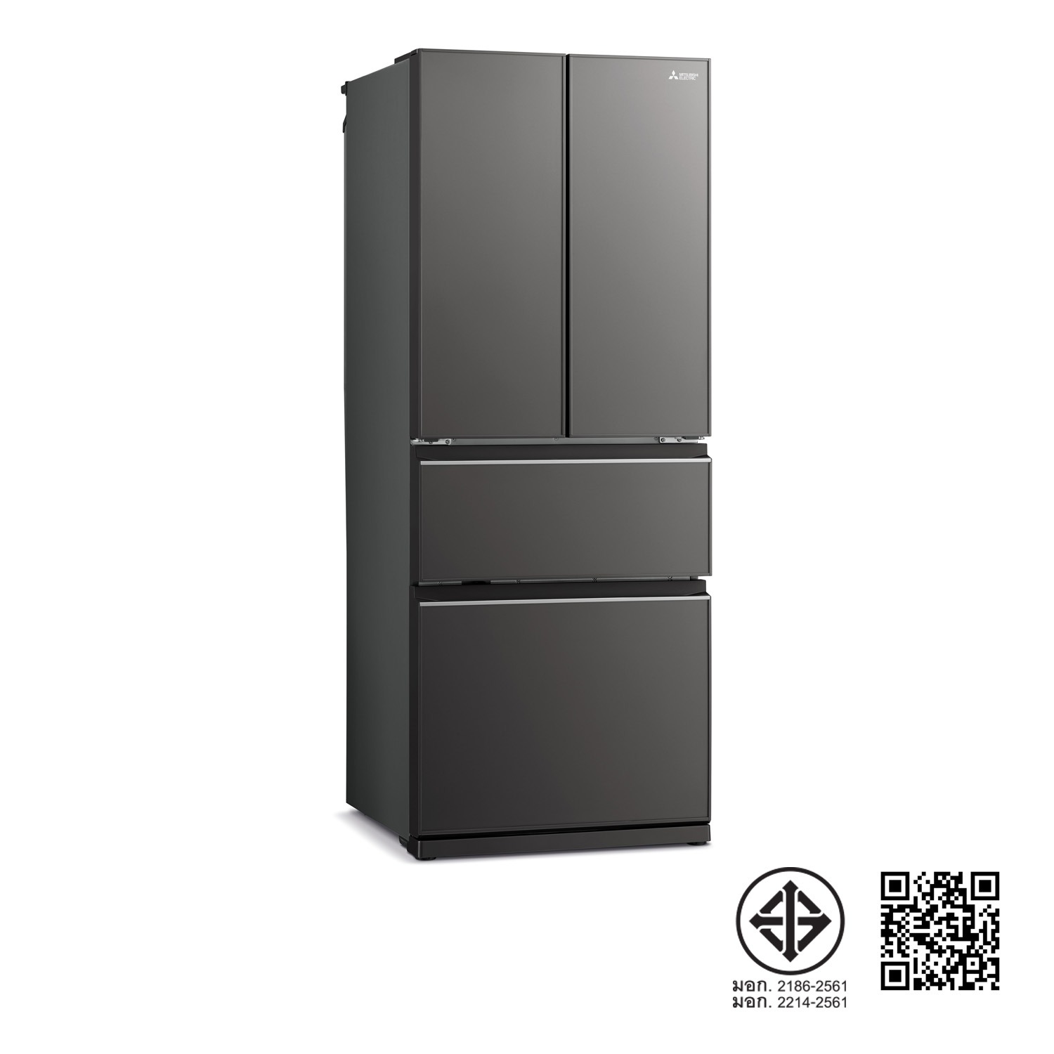 ตู้เย็น Mitsubishi 4 ประตู MINI LX รุ่น MR-LX50EY ความจุ 442 / 15.6 (ลิตร/คิว)