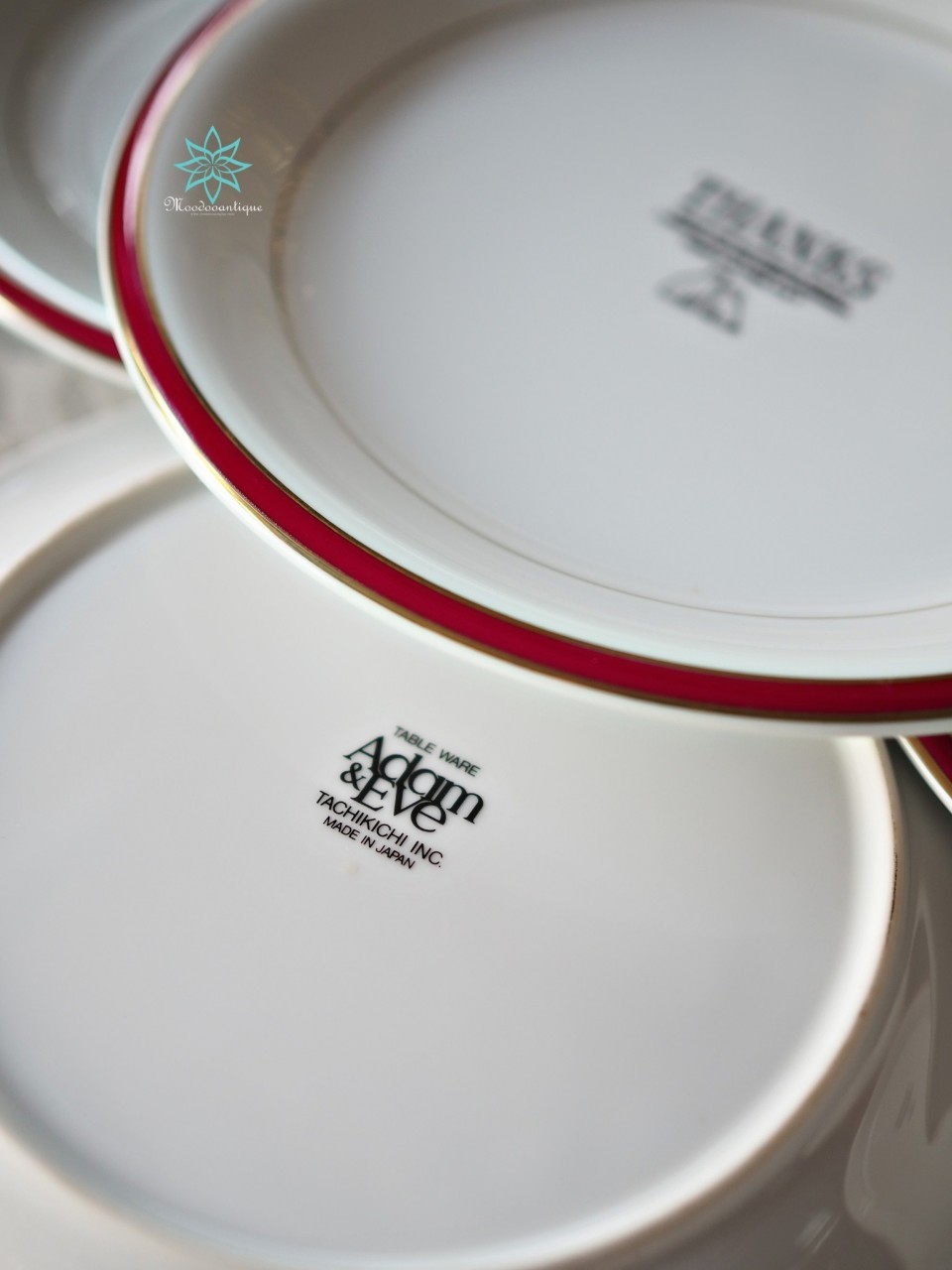จานขนม แบรนด์ TABLE WARE Adam & Eve Tachikichi Japan