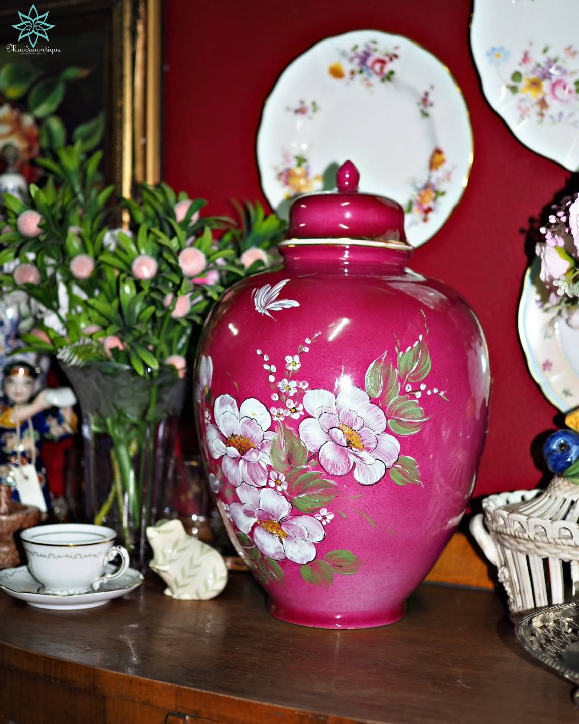 แจกัน ฮาร์ดเซรามิกอิสตันบูล จากตุรกี (sert seramik istanbul Türkiye)