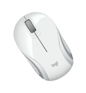 WIRELESS MOUSE (เม้าส์ไร้สาย) M187-MINI-MOUSE-WH